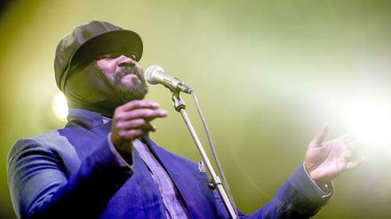 Gregory Porter, hier bei einem Konzert in den Niederlanden.