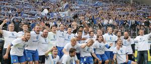 Vom Schicksal begünstigt. Nach Jahren der Erfolglosigkeit will sich Magdeburg nun in der Dritten Liga etablieren.