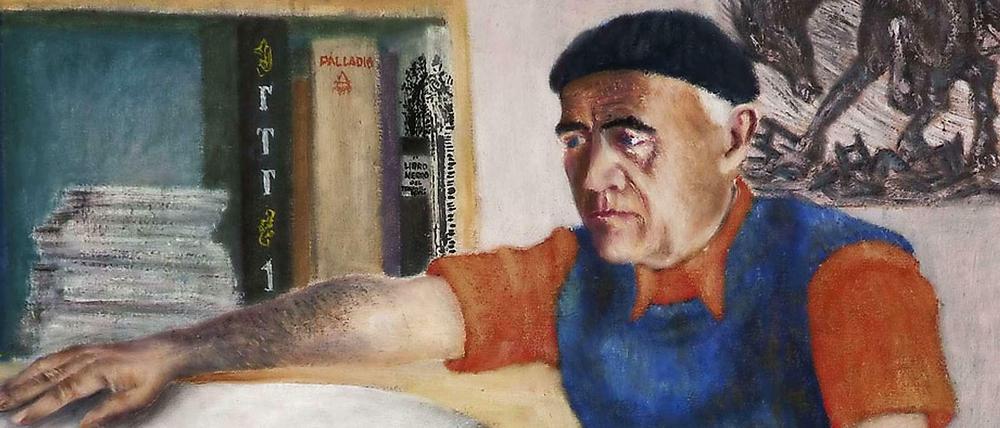 Hannes Meyer, gemalt von Paul Camenisch (1953)