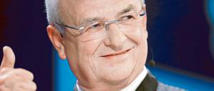 Volkswagen-Konzernchef Martin Winterkorn bei einem VW-Forum im April 2015
