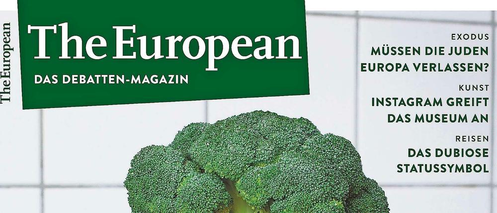 Das Magazin "The European" erschien 2012 erstmals als gedruckte Ausgabe, nun droht dem Heft das Aus.