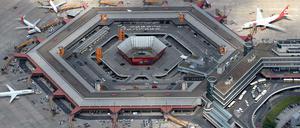 So eigenwillig, wie die Stadt, die er bedient: Der Flughafen Berlin-Tegel.