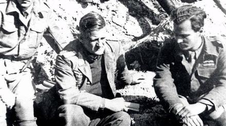 Im Geheimdienst Ihrer Majestät. William Stanley Moss und Patrick Leigh Fermor (rechts) mit Heinrich Kreipe in ihrer Mitte. Foto: Imago