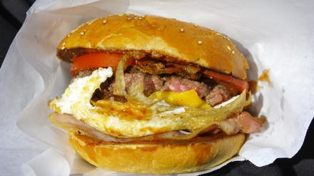Vor allem Burger sind bei den Russen beliebt.