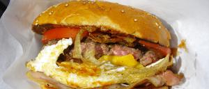 Vor allem Burger sind bei den Russen beliebt.