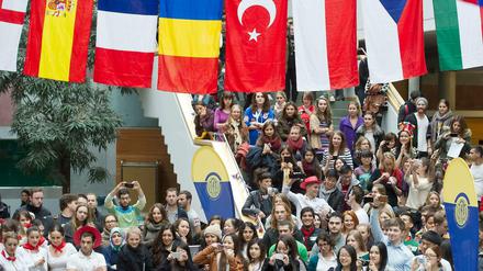 Attraktiv für ausländische Studierende. Die deutschen Unis (hier die Viadrina in Frankfurt/Oder) werden immer beliebter. 