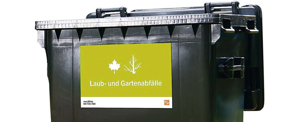So soll die neue Tonne der BSR in der Testphase aussehen.