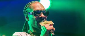 Snoop Dogg bei seinem Auftritt in Uppsala am 25. Juli. Der Rapper wurde in Schweden kurzzeitig verhaftet - er will nie wieder in das Land reisen.