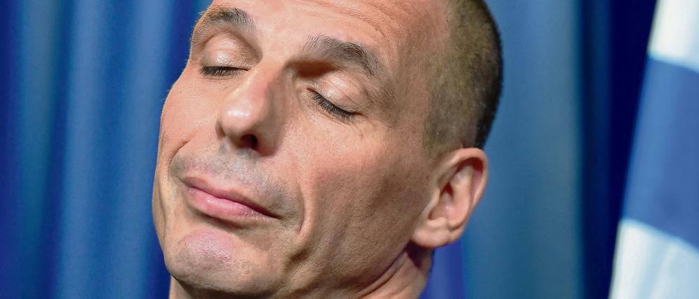 Wollte der zurückgetretene griechische Finanzminister in einem Geheimplan die Drachme wiedereinführen? Yanis Varoufakis dementiert einen entsprechenden Bericht.