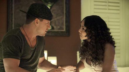 Channing Tatum und Jada Pinkett Smith in einer Szene des Films "Magic Mike XXL".