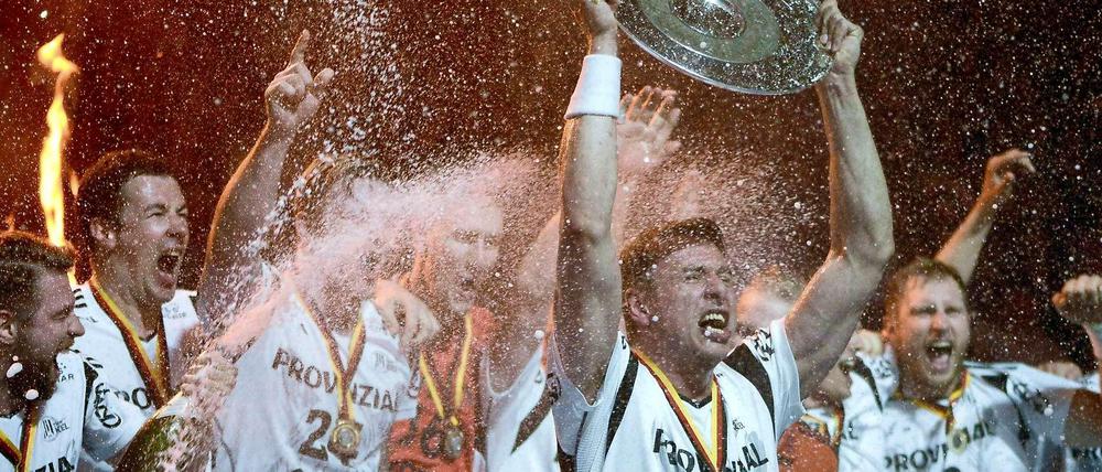 Schön war die Zeit: Filip Jicha war in seinen acht Jahren das Gesicht des Rekordmeister THW Kiel.