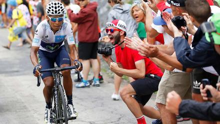 Ganz Kolumbien hofft auf Nairo Quintana.