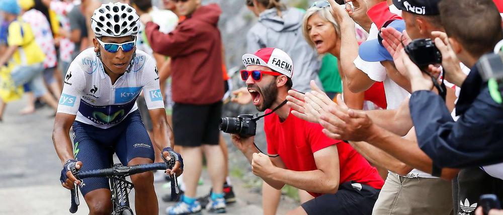 Ganz Kolumbien hofft auf Nairo Quintana.