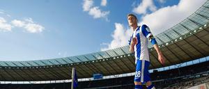 Fabian Lustenberger, 27, ist dienstältester Profi bei Hertha BSC. Seit 2007 spielt der Schweizer in Berlin, bestritt 119 Bundesliga- und 51 Zweitligaspiele.