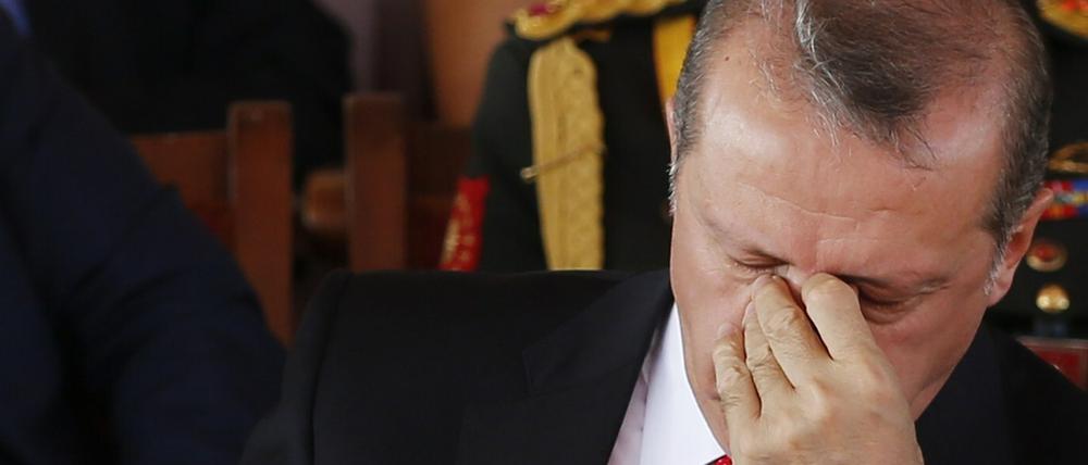 Der türkische Präsident Recep Tayyip Erdogan