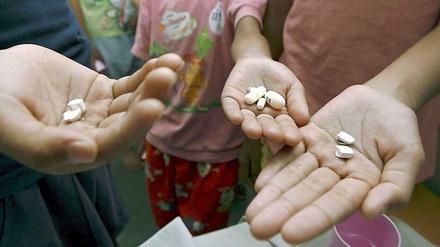 Vernachlässigt. Nur jedes dritte HIV-positive Kind wird behandelt.