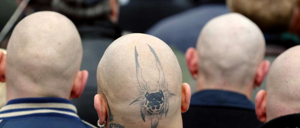 Neonazis in Dresden. (Archivbild).