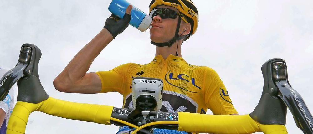 Frage des Stils: Chris Froome kam ohne die für sein Team Sky typische Bahnfahrerausbildung ins Team und beanspruchte ganz ohne Meriten eine wichtige Rolle im Team. Das kam in Großbritannien nicht gut an.