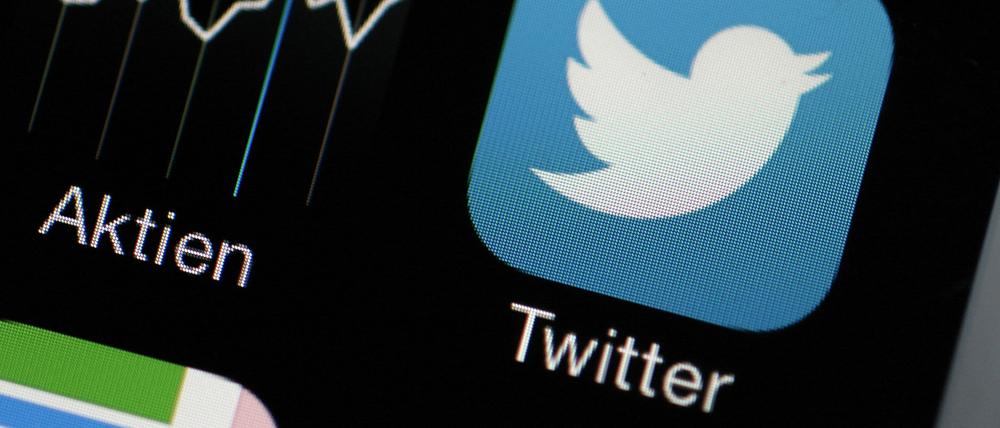 Absturz. Die Börse zeigte sich enttäuscht über das schwache Nutzerwachstum bei Twitter.