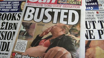 Titelblatt der "Sun".