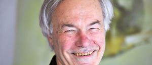 Der Schriftsteller Dieter Kühn 2010 in seiner Wohnung in Brühl. 