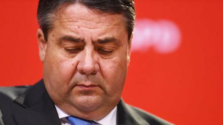 Der SPD-Vorsitzende und Bundeswirtschaftsminister Sigmar Gabriel 