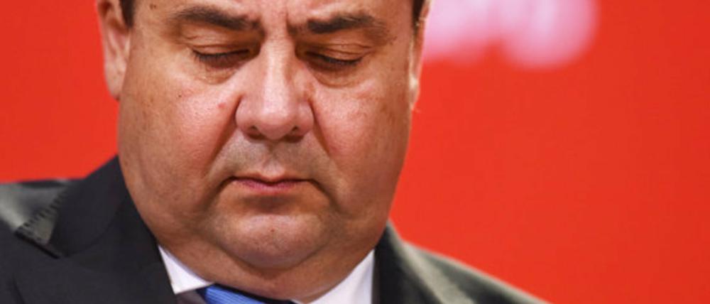 Der SPD-Vorsitzende und Bundeswirtschaftsminister Sigmar Gabriel