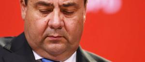 Der SPD-Vorsitzende und Bundeswirtschaftsminister Sigmar Gabriel 