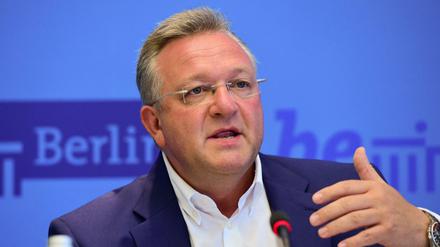 Berlins Innensenator und CDU-Chef Frank Henkel.
