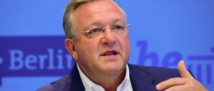 Berlins Innensenator und CDU-Chef Frank Henkel.