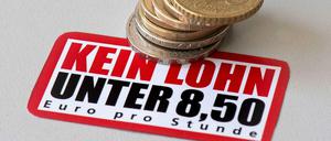Seit 2015 gilt in Deutschland der gesetzliche Mindestlohn von 8,50 Euro
