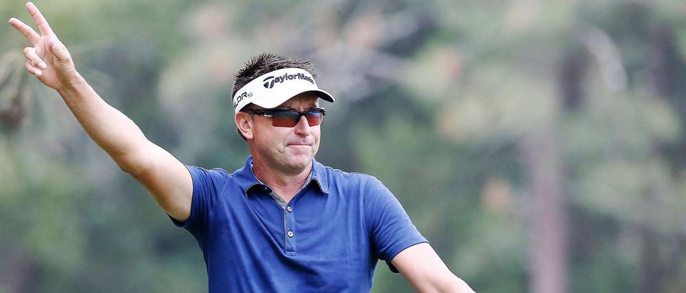 Strenger Chef. Golfer Robert Allenby hat so seine Macken.