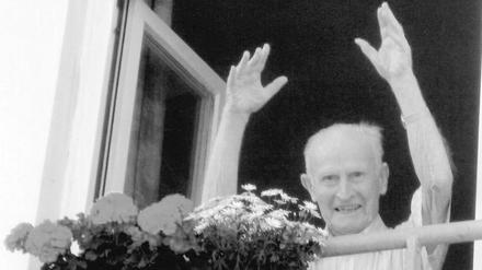 Kurt Franzke (1911-2015). Hier an seinem 100. Geburtstag vor vier Jahren.