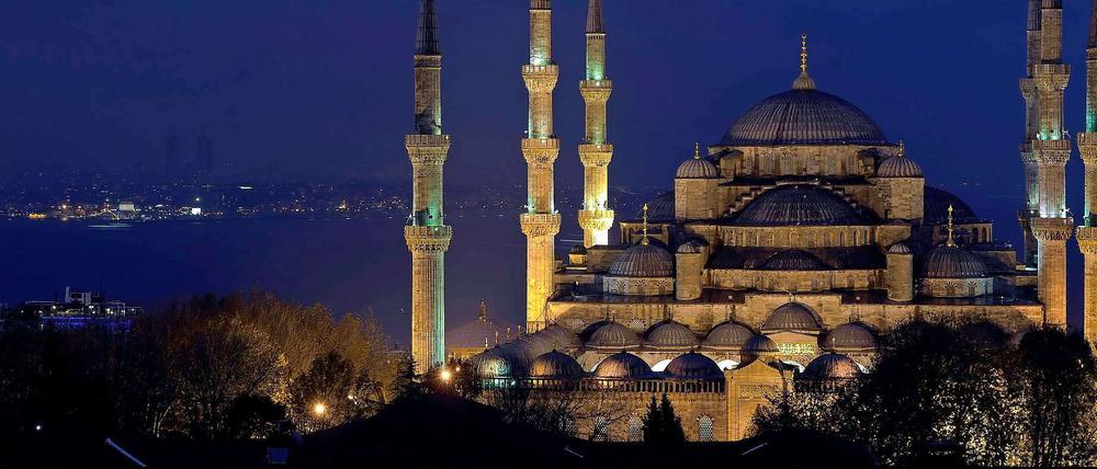 Ein Touristenmagnet in Istanbul: die Blaue Moschee.