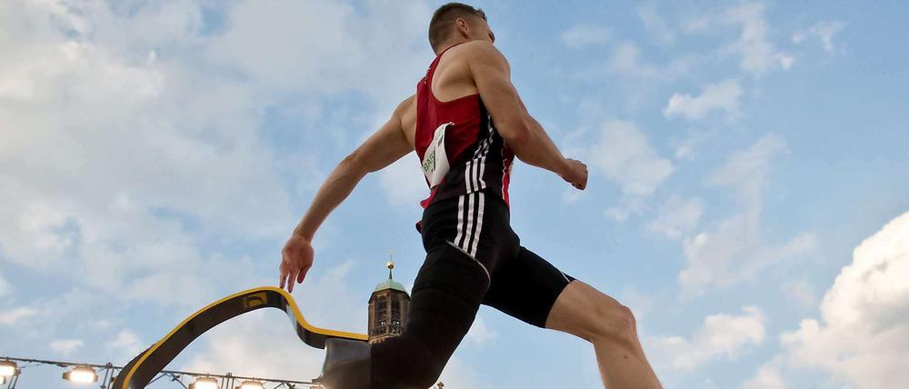 Markus Rehm in Nürnberg. Mal wieder besser als die anderen Deutschen.