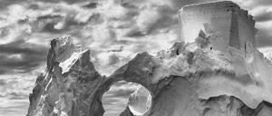 Ein Eisberg zwischen Paulet Island und den südlichen Shetland-Inseln, aufgenommen im arktischen Peninsula (2005)