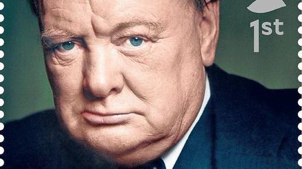 Churchill-Briefmarke.