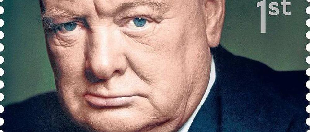 Churchill-Briefmarke.