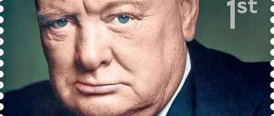Churchill-Briefmarke.