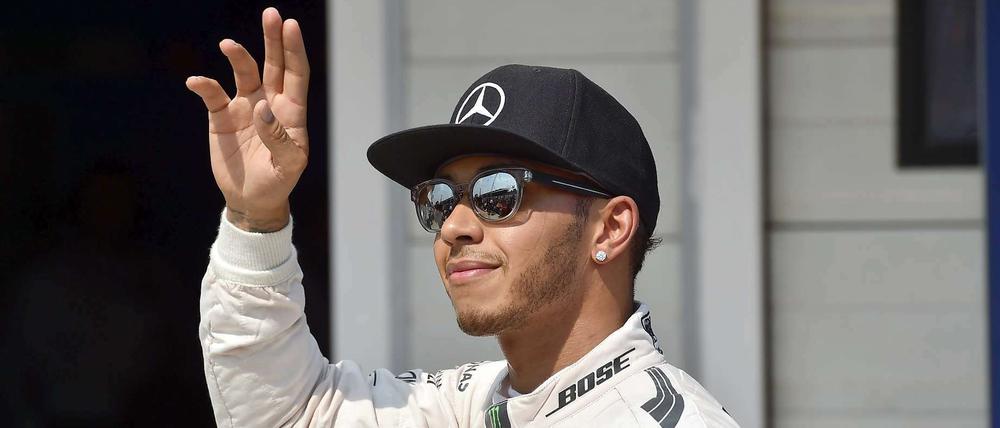 Ganz cool. Lewis Hamilton kennt das ja inzwischen mit den Siegen im Qualifying.