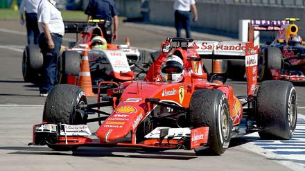 Sebastian Vettel siegte in Ungarn.