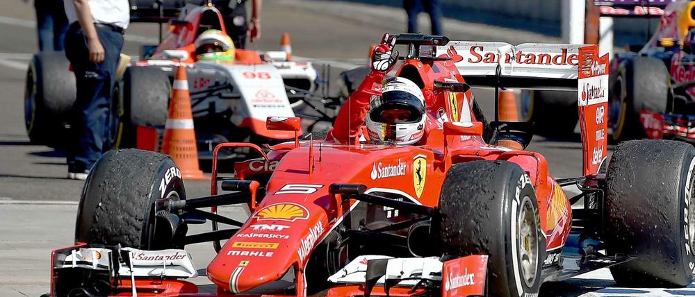 Sebastian Vettel siegte in Ungarn.