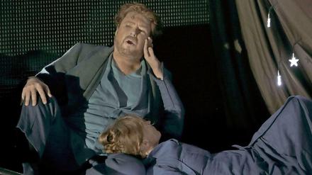Stephen Gould (Tristan) und Evelyn Herlitzius (Isolde).