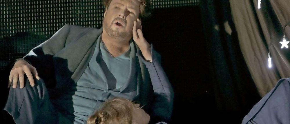 Stephen Gould (Tristan) und Evelyn Herlitzius (Isolde).