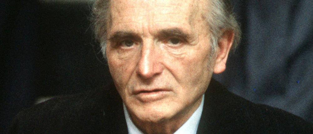 NS-Verbrecher Klaus Barbie, genannt der "Schlächter von Lyon".