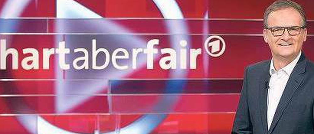 Woanders im Einsatz. Frank Plasbergs Talk „hart aber fair“ macht Sommerpause.