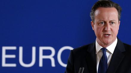 David Cameron, Premierminister von Großbritannien.