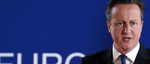 David Cameron, Premierminister von Großbritannien.