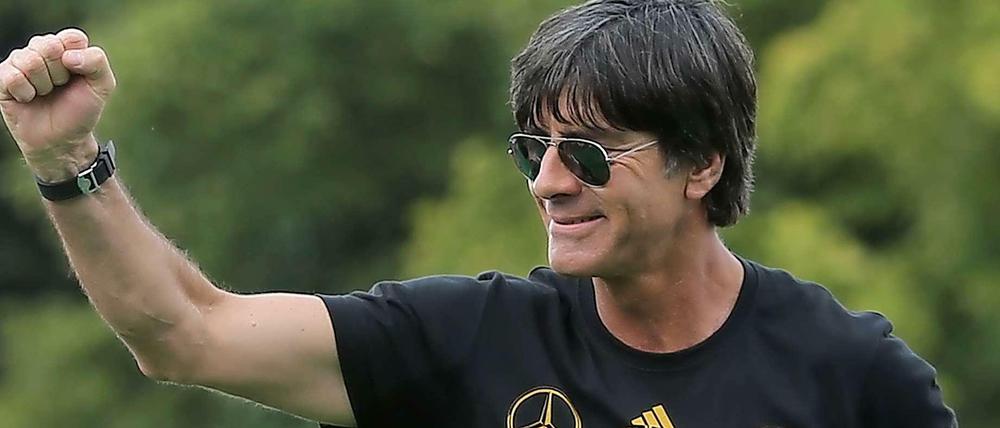 Fokus auf den nächsten Titel: Die EM-Qualifikation ist für Löw im Moment am wichtigsten.