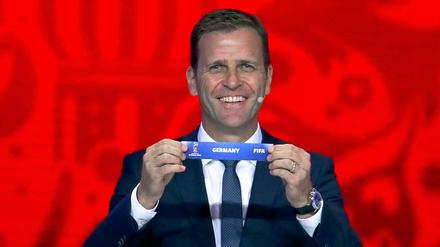 Gut gegrinst, Herr Bierhoff. Deutschland hat mal wieder Losglück. 